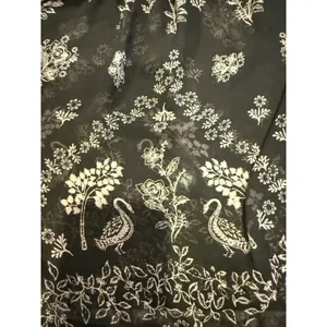Y2K Sheer Fairy Goth Babydoll Slip Top Peacock Floral Lace Coquette Mesh 90s EUC thumbnail 9