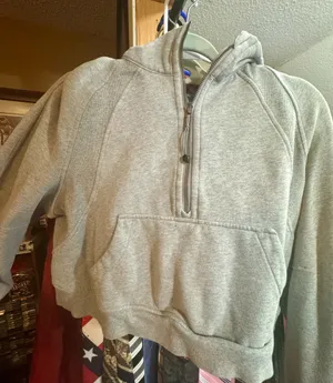 Grey Lululemon Scuba Hoodie thumbnail 1