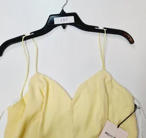 Superdown Diana Mini Dress in Light Yellow LArge thumbnail 14