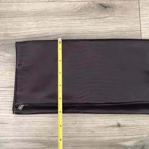 Nordstrom Faux Crocodile Plum Purple Fold Over Clutch Bag thumbnail 3