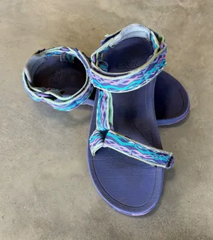 Teva Hurricane XLT2 Purple Teal Geometric Sport Sandals 1019390Y Womens 6 thumbnail 1