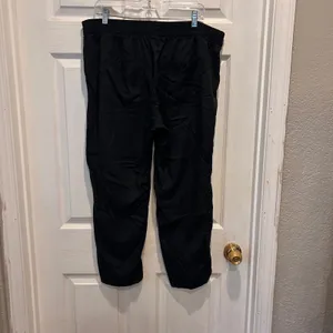 Old Navy Women's Large Black Lyocell Drawstring Waist Pants Boho‎ Athleisure thumbnail 5