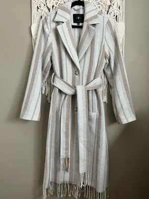 7 For All Mankind Belted Coat thumbnail 1