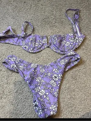 Swimsuit Bikini as Shown Size S 4-6 A-B Cup Size thumbnail 2