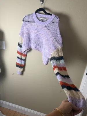Urban Outfitters Kimchi Blue Adore Shrug Cropped Open Knit Sweater Size XS thumbnail 5