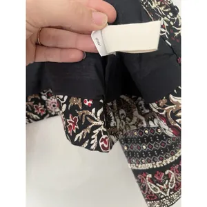 Soft Surroundings Black Embroidered Mandala Bolero Manda Cropped Jacket Sz L thumbnail 7