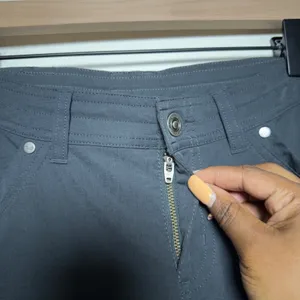 KUHL Women Cargo Pants 8 REG Gray Splash Roll Up Hiking‎ Outdoor Technical Gorp thumbnail 4