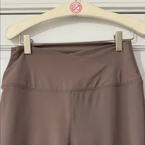 Yogalicious Brown Flare Pants Leggings Size L thumbnail 2