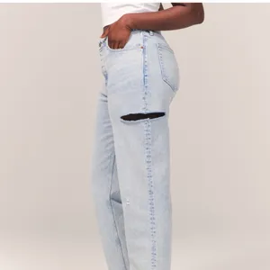 Abercrombie and fitch curve love high rise dad Jean thumbnail 8