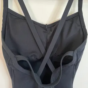 Bombshell Sportswear Sculpt Strappy Open Back Athletic Exercise Jumpsuit Black thumbnail 8
