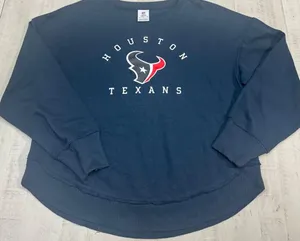 NFL Houston Texans women crew neck pull over thumbnail 1