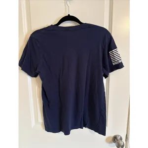 Savannah Bananas Stars & Stripes Navy Blue Women's T Shirt Size Medium thumbnail 2