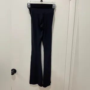 Aerie Black Wide Leg Women's Pants thumbnail 2