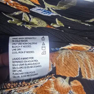 Patrons of Peace 39G Womens Black‎ Floral Rayon Button Front Ruffle Maxi Dress S thumbnail 6