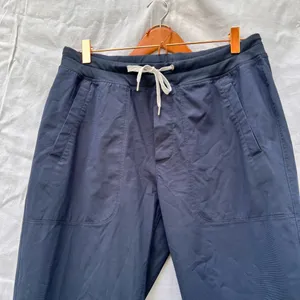 Vuori | Meta Jogger Drawstring Tapered Performance Pants In Ink Navy Blue Large thumbnail 3