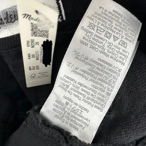 Madewell The Flare Crop Jean in Super Stretch Denim Black Frost US 28 NWT thumbnail 13