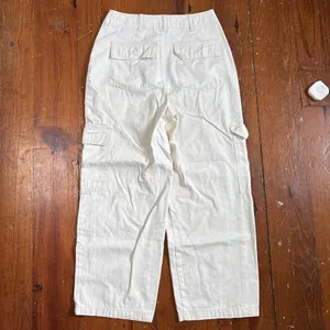 Universal Thread High Waist Cargo Pants Women's W Ivory Heavy Reinforced Gorp thumbnail 7