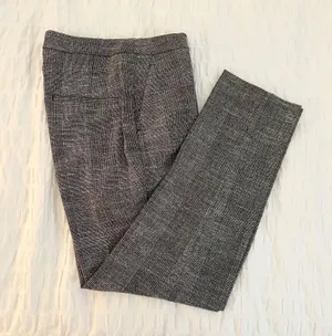 H&M Nwot Glen Check Plaid Pants thumbnail 1