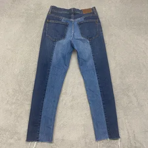 Madewell Jeans Womens 23 Cruiser Straight Blue Cotton Denim Medium Wash Crop thumbnail 10