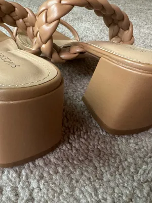 Sincerely Jules  Caramel Colored Sandals 8 thumbnail 4
