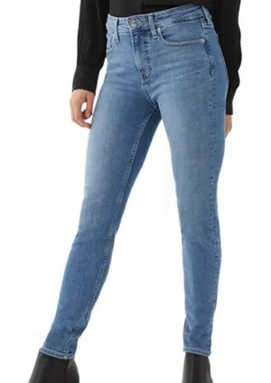 Free assembly high rise skinny medium wash jeans 29/8 thumbnail 1