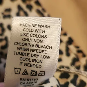 Maurices Leopard Print Blouse Button Front V-Neck Animal Print Top XL thumbnail 5
