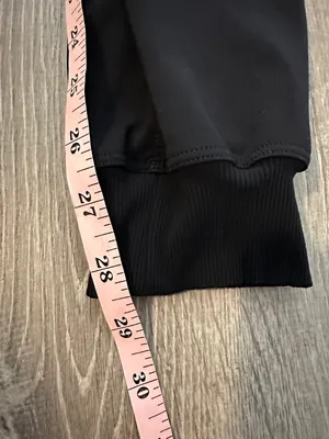 Lululemon Sz 2 Keep Moving High Rise Business Casual‎ Travel Black Jogger Pants thumbnail 6