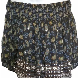 Free People Age Of Aquarius Paisley Sequin Top thumbnail 7