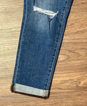 NWT VERVET Jeans Erika Stretch Mom Skinny Capri Jeans Size 28 thumbnail 5