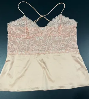 VTG 05 Y2K Banana Republic Peach Lace Camisole thumbnail 1