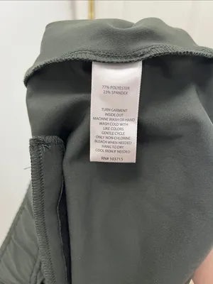 RachelZoe Dark Green Drawstring Pull On Waist Joggers - Size 6 thumbnail 10