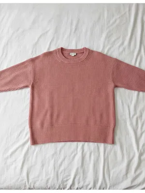 Ava & Viv Mauve Pink Chunky Knit Sweater Plus Size XXL thumbnail 6