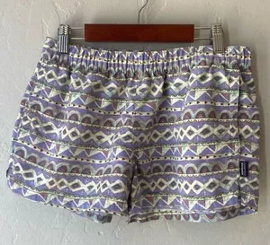 Patagonia Barely Baggies Shorts in Valengo Light Violet Blue thumbnail 3