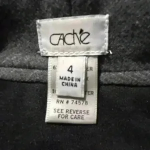 Cache Women's Size 4 Gray Sleeveless‎ Sheath Knee Length Dress thumbnail 6