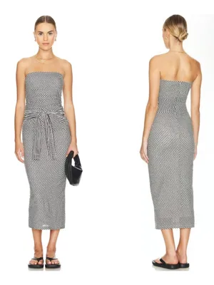 Amanda Uprichard Inaya Strapless Dress Small thumbnail 2