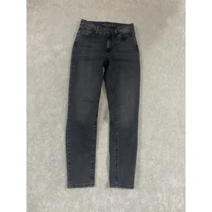 mott bow mom jeans gray Black wash 26x28‎ Size 26 thumbnail 2