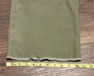 Miss Love Wide Leg High Waist Stretchy Pants Olive Green Size Large thumbnail 6