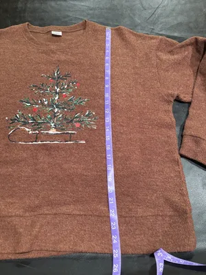 Ladies XXL Holiday Sweater - like new thumbnail 5