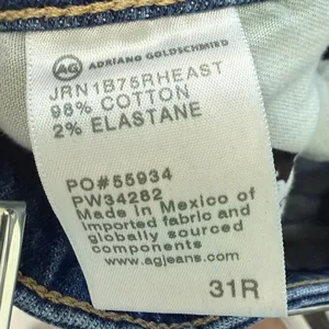 Adriano Goldschmied AG East Street Alexxis Boot High Rise Vintage Fit Jeans 31R thumbnail 9
