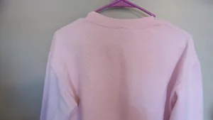 NIKE pullover sweatshirt sweater in pink. Tags have been removed but this fits like a small. thumbnail 6