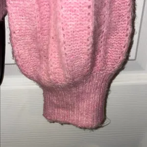 Pink Women's Sweater Size M thumbnail 3