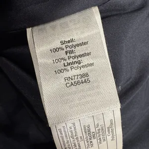 J Crew Mercantile Navy Blue Quilted Puffer Vest Size S Full Zip Equestrian NEW thumbnail 6