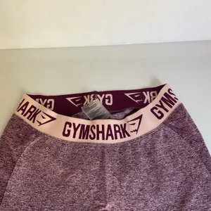 Gymshark Flex S Seamless Leggings Womens Purple Marl Pink Logo High Waist Gym thumbnail 6