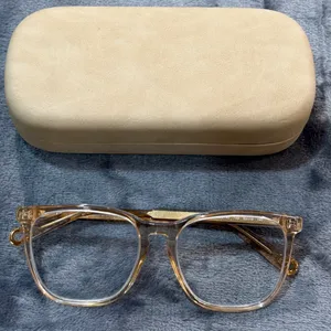 Chloé Eyeglasses Womens Honey Transparent Gold Square CE2740 53-16-140 thumbnail 11