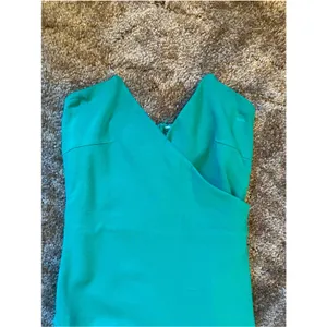 REVOLVE Lovers + Friends Teal Green Strapless Long Maxi Dress with Slit thumbnail 3