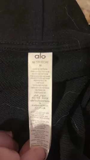 Alo cropped hoodie thumbnail 4
