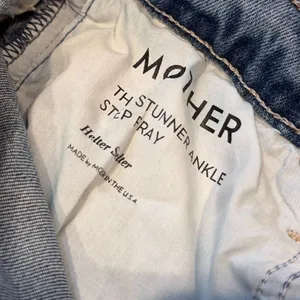 Mother Denim - the stunner ankle step fray Jeans size 26 thumbnail 3