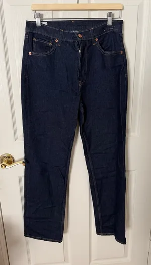 Gap 90s loose high-rise Jean straight leg size 26/6 thumbnail 1