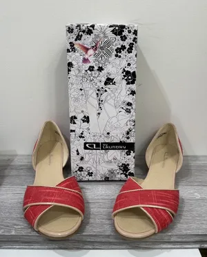 Chinese Laundry Fortune Linen Coral 9 1/2 ladies shoes thumbnail 1