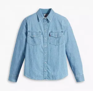 New‎ Levi's Premium the everyday shirt ICONIC WESTERN DENIM SHIRT thumbnail 1